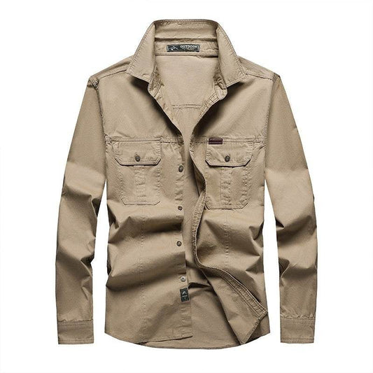Men's Long Sleeve Shirt Casual - MYLUXURY LANE ENTERPRISE