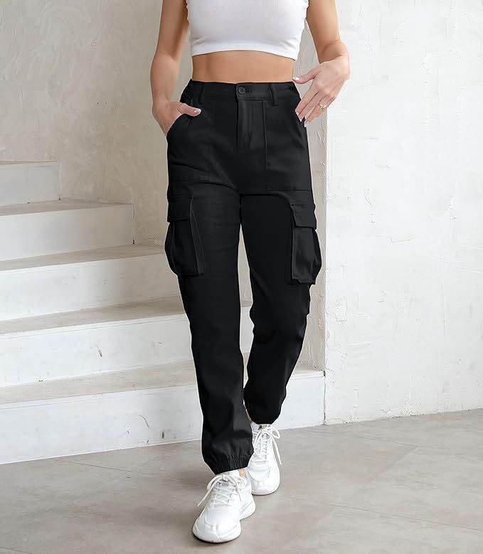 European And American Style Women Casual High Waist Jogging Overalls - MYLUXURY LANE ENTERPRISE