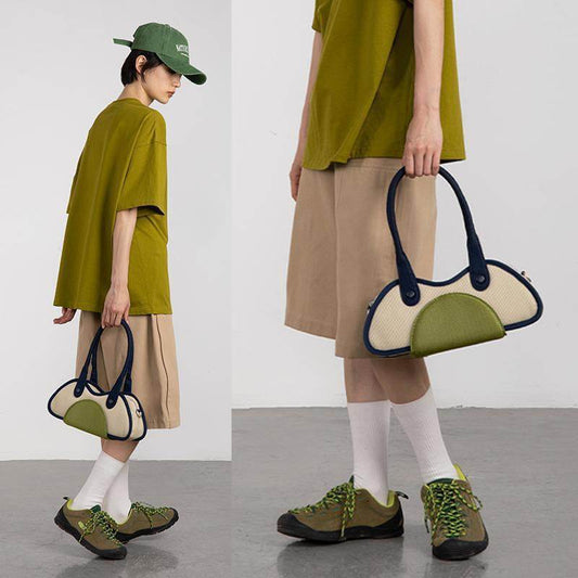 Color Contrast Toy Module Armpit Bag - MYLUXURY LANE ENTERPRISE