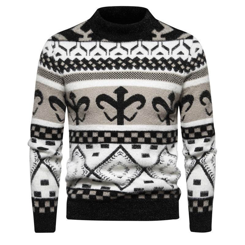 American Retro Sweater Men's Top - MYLUXURY LANE ENTERPRISE