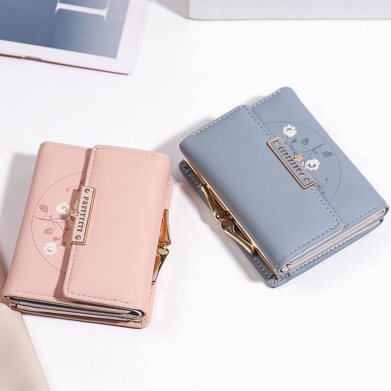 Women's Fashion Simple Tri-fold Wallet Card Case - MYLUXURY LANE ENTERPRISE