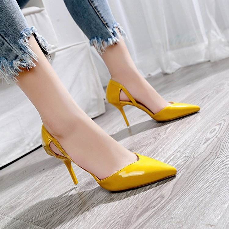 Pointed shallow mouth stiletto heels - MYLUXURY LANE ENTERPRISE