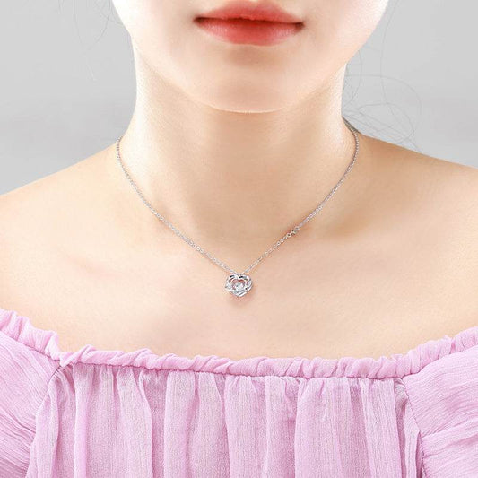 Heart Necklace S925 Sterling Silver - MYLUXURY LANE ENTERPRISE