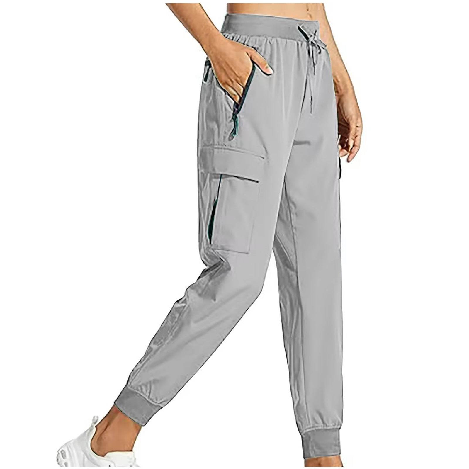 Women's Workwear Jogger Pants Nylon Quick-drying Climbing Pants Sports Fitness Outdoor Casual - MYLUXURY LANE ENTERPRISE
