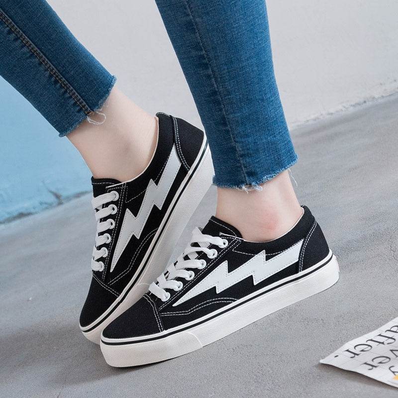 Flat bottom hook sports lightning cloth shoes - MYLUXURY LANE ENTERPRISE