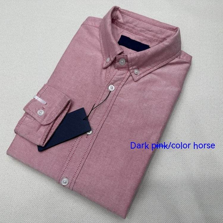 Men's Long-sleeved Shirt Spring And Autumn Business Casual - MYLUXURY LANE ENTERPRISE