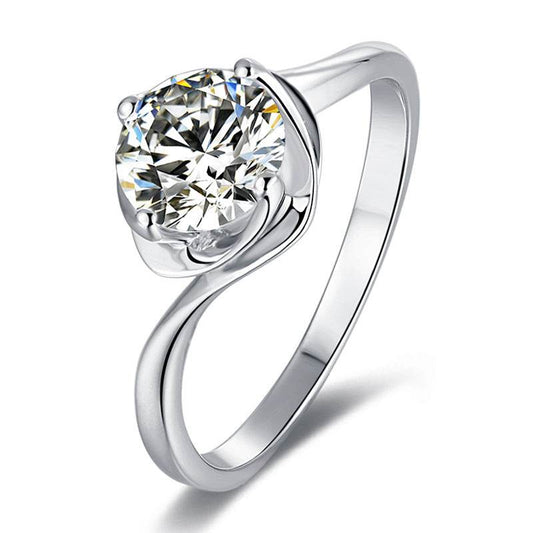 Fashion Bud 1 Carat Moissanite Ring - MYLUXURY LANE ENTERPRISE