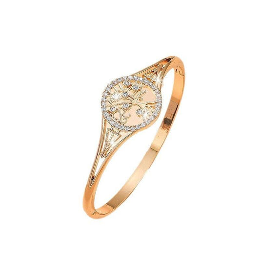 Fashion Electroplated Tree Of Life Bracelet Female Niche - MYLUXURY LANE ENTERPRISE