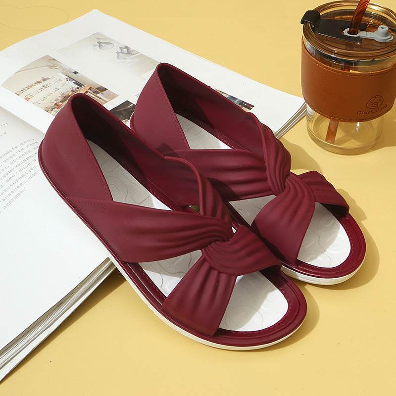 Flat Casual Women's Summer Flat Sandals Slippers - MYLUXURY LANE ENTERPRISE