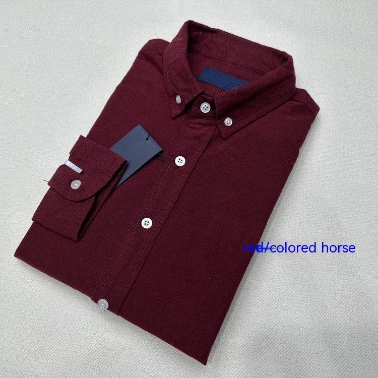 Men's Long-sleeved Shirt Spring And Autumn Business Casual - MYLUXURY LANE ENTERPRISE