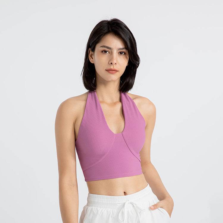 Fitness Bra Tight Sexy Beautiful Back Yoga Vest Top Summer - MYLUXURY LANE ENTERPRISE