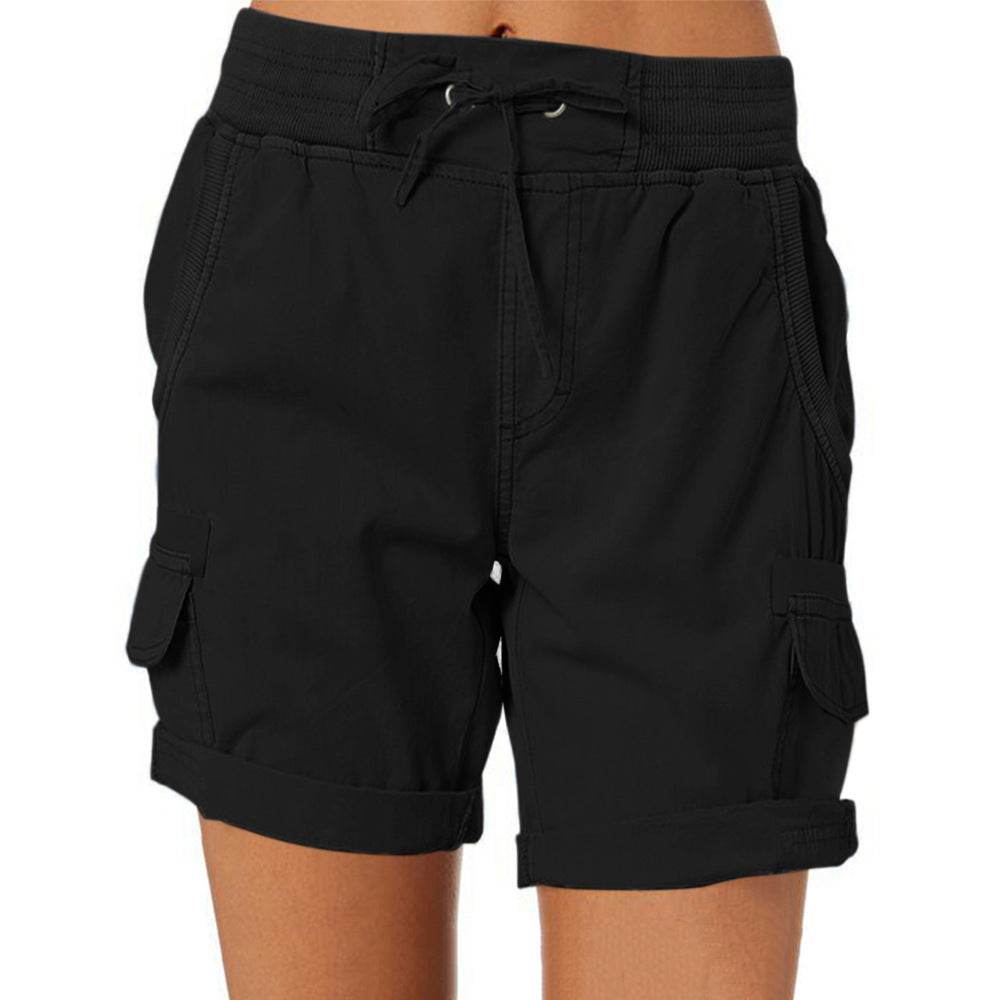 Women's Casual High Waist Cargo Shorts - MYLUXURY LANE ENTERPRISE