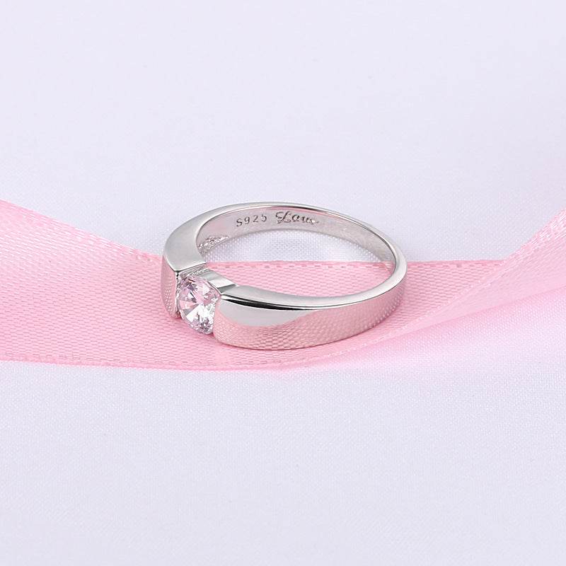 Couple Simulation Diamond Ring Men's Wedding Ring - MYLUXURY LANE ENTERPRISE