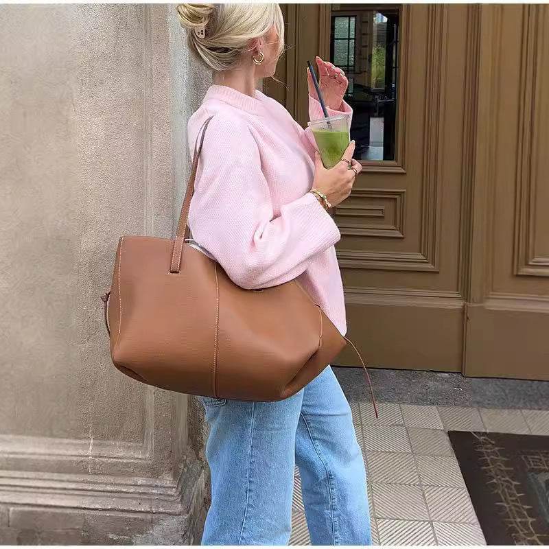 Sweet Crew Neck Pullover Sweater Winter Fashion Loose Long-sleeved Tops For Women Clothing - MYLUXURY LANE ENTERPRISE