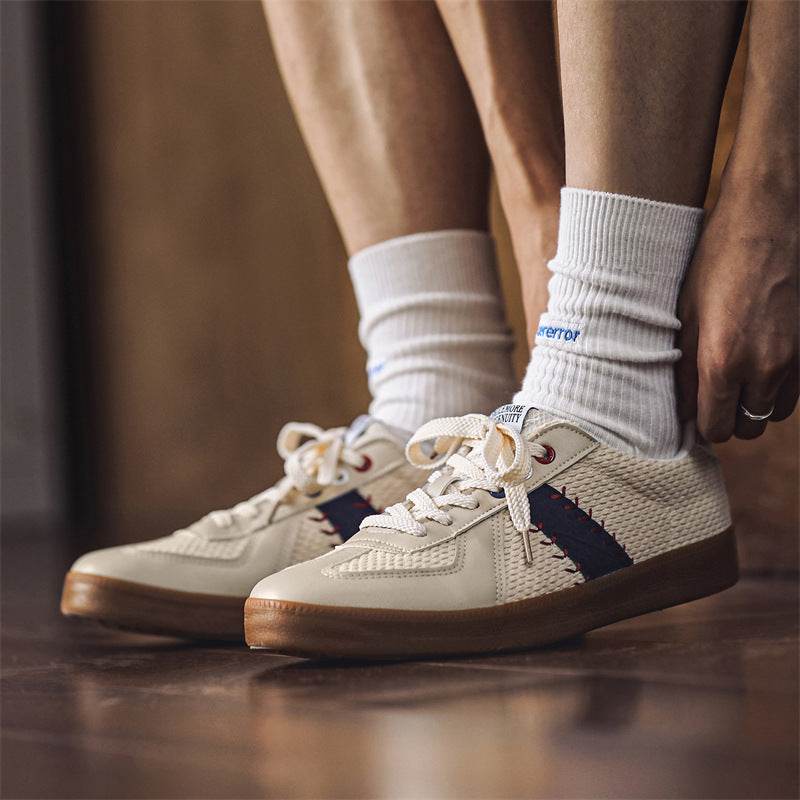Student Couple Breathable Mesh Panel Niche Sports Casual Men's Shoes - MYLUXURY LANE ENTERPRISE