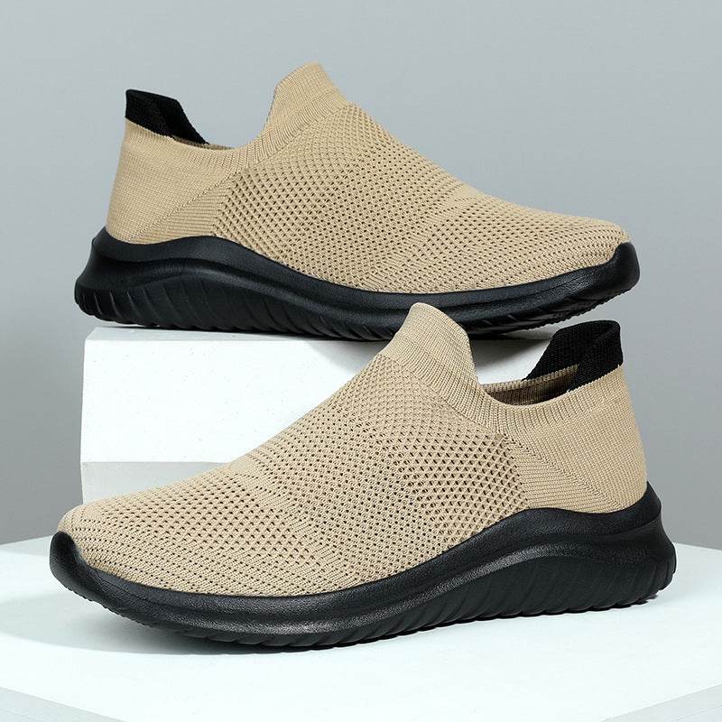 Flying Woven Women's Shoes Mesh Shoes Plus Size Casual Mesh Sneaker - MYLUXURY LANE ENTERPRISE