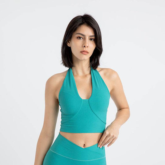 Fitness Bra Tight Sexy Beautiful Back Yoga Vest Top Summer - MYLUXURY LANE ENTERPRISE