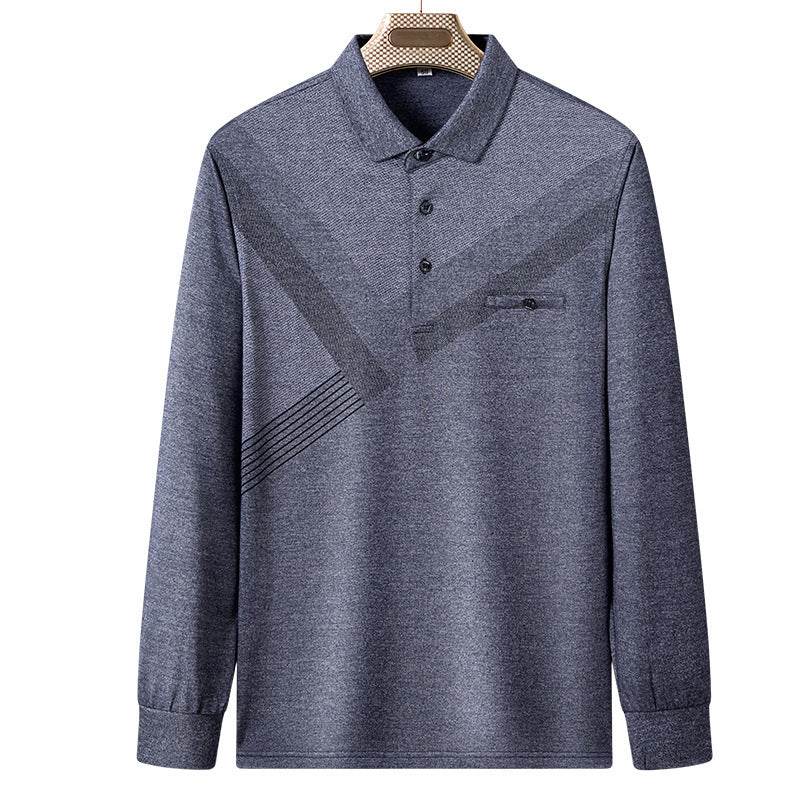New Dad Outfit Long Sleeve T Shirt For Men Spring And Summer - MYLUXURY LANE ENTERPRISE