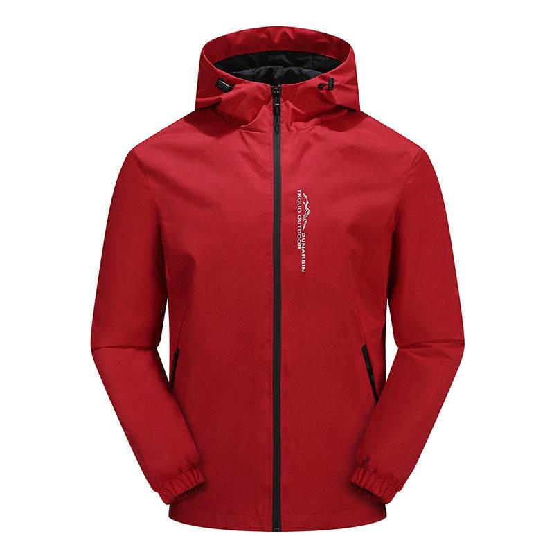 Outdoor Jacket Men's Casual Hooded Windproof Jacket - MYLUXURY LANE ENTERPRISE