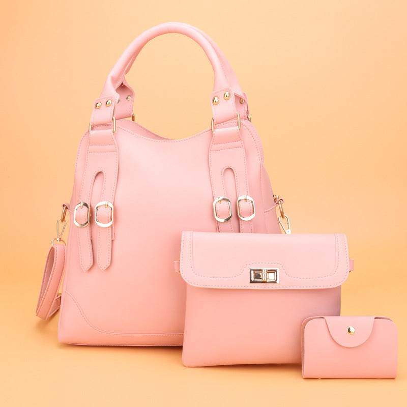 New Fashion Belt Decorative Three-piece Bag - MYLUXURY LANE ENTERPRISE