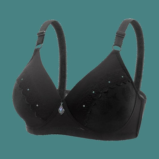 Lace Jacquard Comfortable Thin Bra - MYLUXURY LANE ENTERPRISE