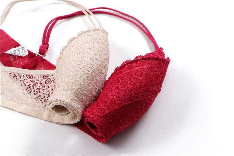 Cutout Lightweight Unwired Push Up Bra - MYLUXURY LANE ENTERPRISE