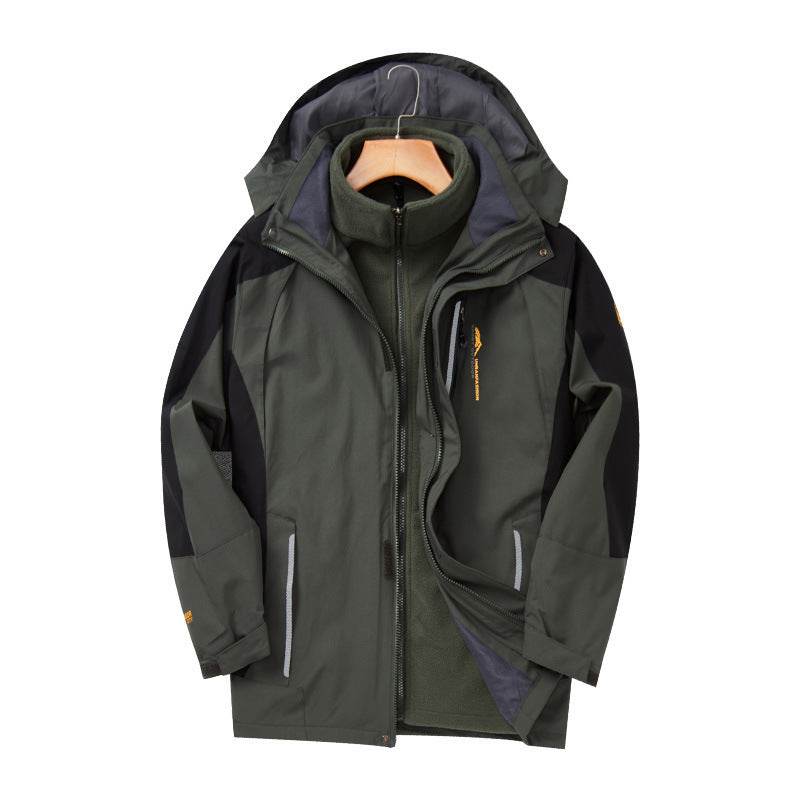Men's Shell Jacket Detachable Ski Suit Women's Overalls - MYLUXURY LANE ENTERPRISE