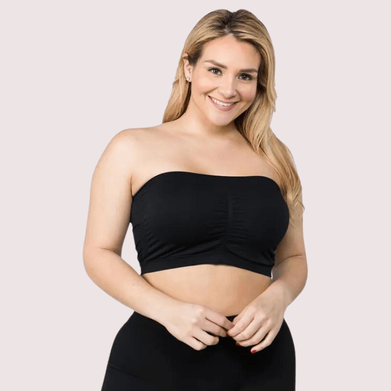 2-Pack Tube Bandeau Bra Tops for Women - MYLUXURY LANE ENTERPRISE