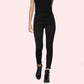Women's Classic High Waist Royal Black Skinny Jeans - MYLUXURY LANE ENTERPRISE
