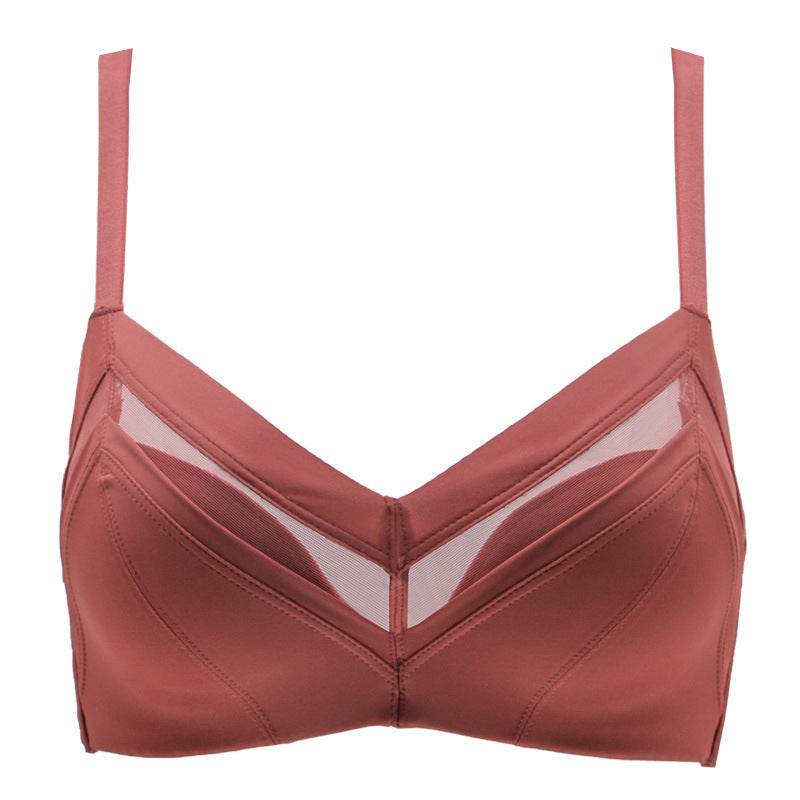 French Minimalist Small Breast Underwear Women Without Steel Ring - MYLUXURY LANE ENTERPRISE