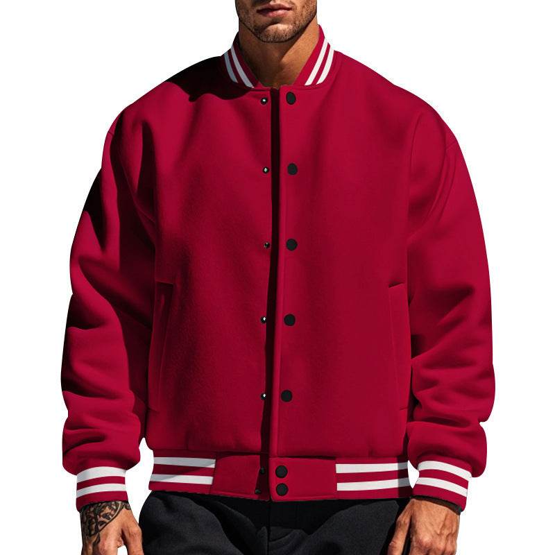Stand Collar Button Men's Baseball Uniform Flying - MYLUXURY LANE ENTERPRISE