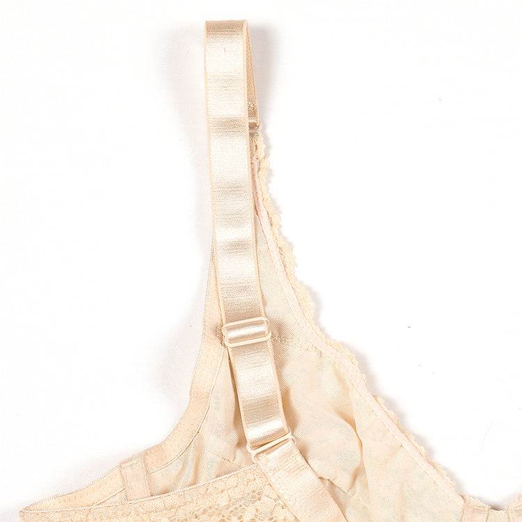 Women's Underwired Lace Jacquard Ultrabook Underwear Plus Size Bra - MYLUXURY LANE ENTERPRISE