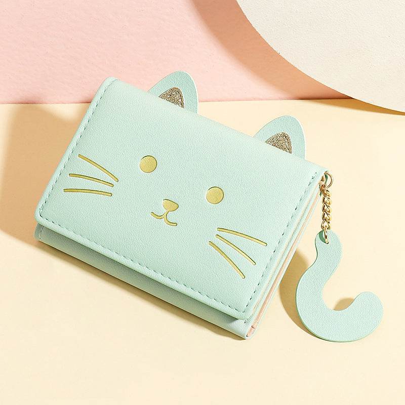 Cute Student Cartoon Female PU Wallet - MYLUXURY LANE ENTERPRISE