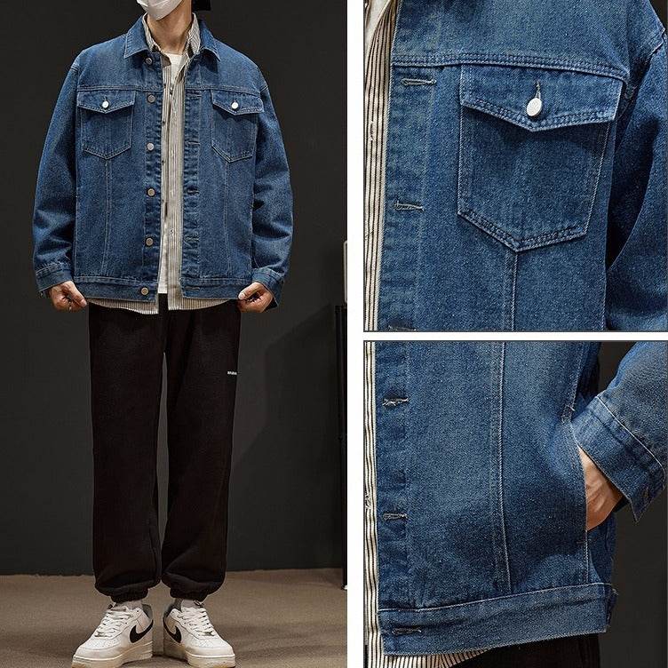 Denim Jacket Clothes Coat For Men - MYLUXURY LANE ENTERPRISE