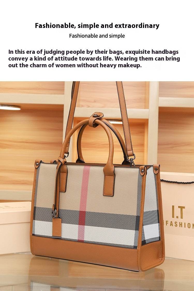 Women's High-grade Handbag Large Shoulder Bag Crossbody Bag - MYLUXURY LANE ENTERPRISE