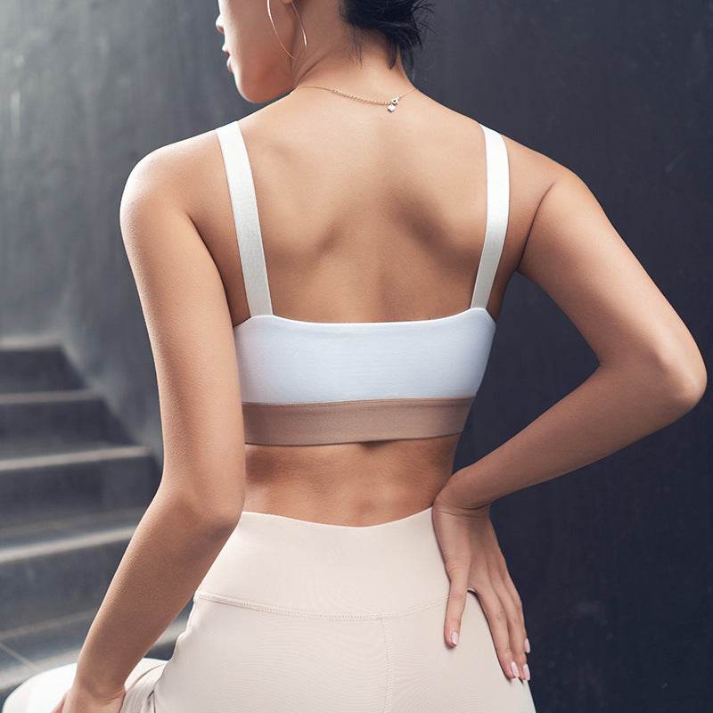 Mesh stitching sports bra - MYLUXURY LANE ENTERPRISE