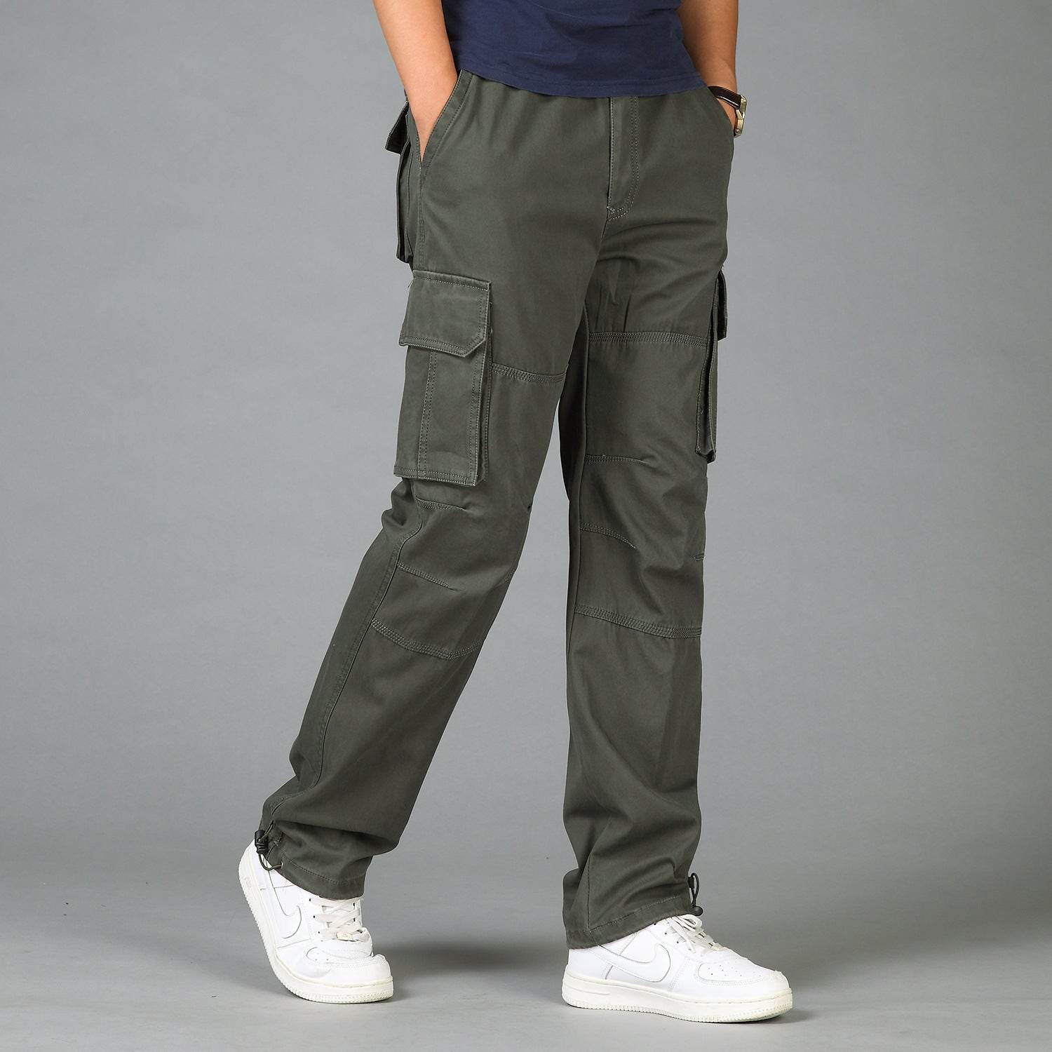 Fat plus XL casual pants fat men's pants - MYLUXURY LANE ENTERPRISE