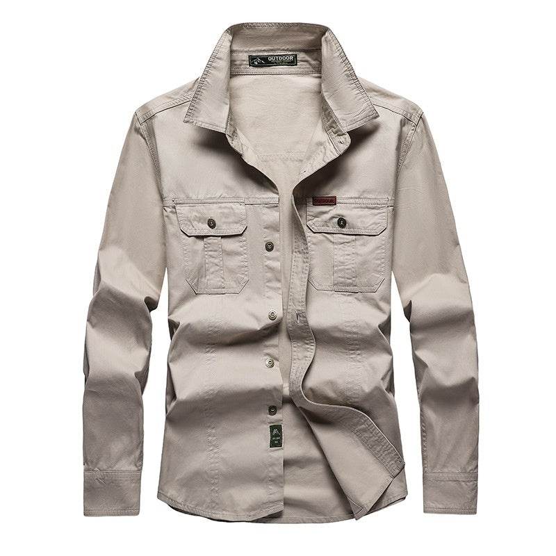 Men's Long Sleeve Shirt Casual - MYLUXURY LANE ENTERPRISE