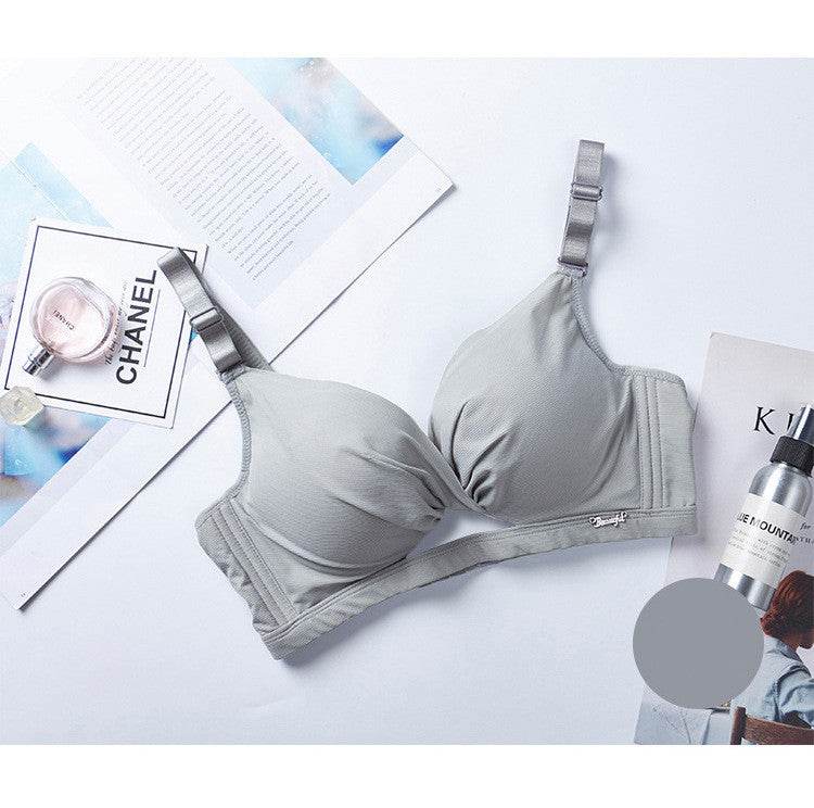 No traces and no steel ring gathered girls bra - MYLUXURY LANE ENTERPRISE