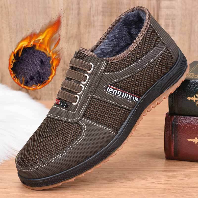 Men's Casual Thickened And Velvet Snow Boots - MYLUXURY LANE ENTERPRISE