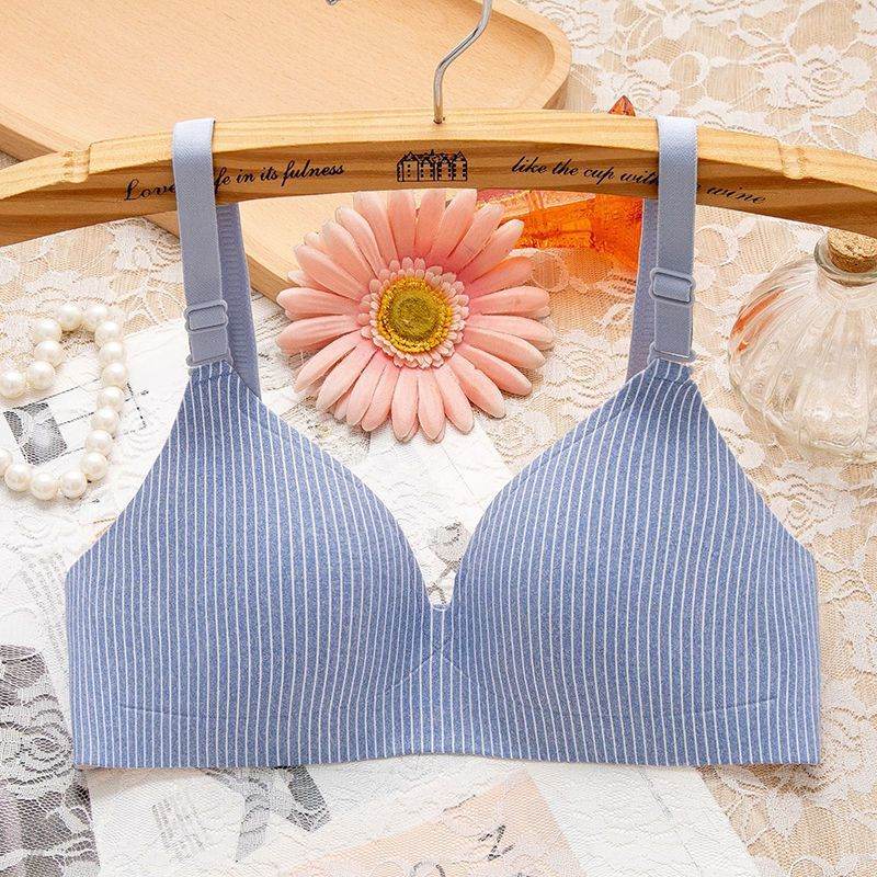 Non-wired Bra One-piece Seamless Gather Small Bra - MYLUXURY LANE ENTERPRISE