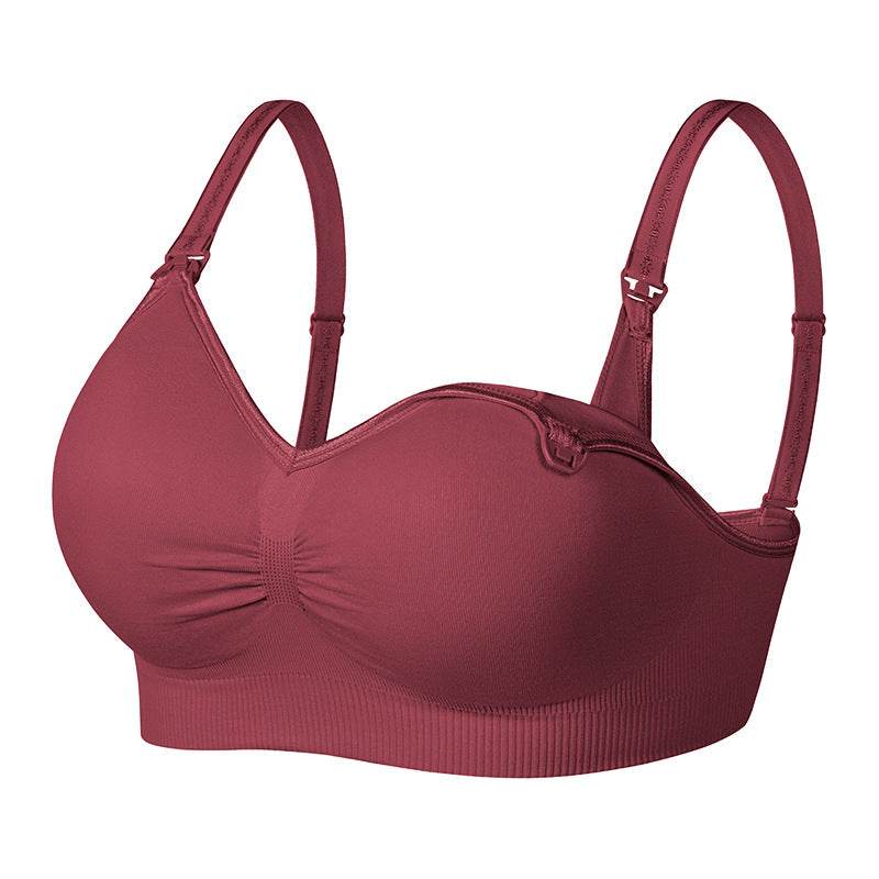 Large Size Full Cup Wireless Push Up Nursing Bra - MYLUXURY LANE ENTERPRISE