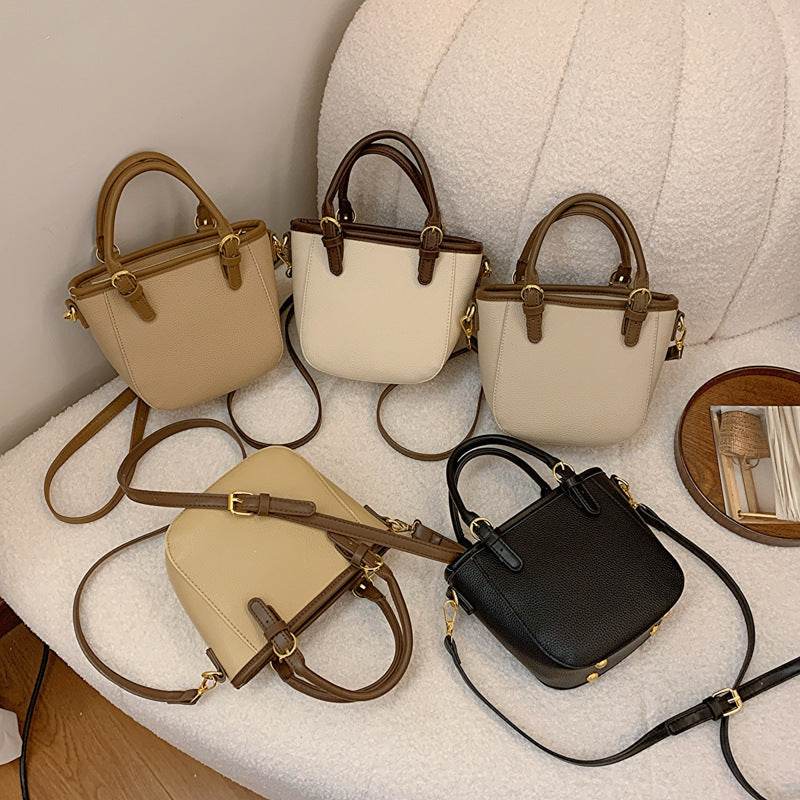 Simple Women's Handbag Fashion Casual Women's Bucket Bag - MYLUXURY LANE ENTERPRISE