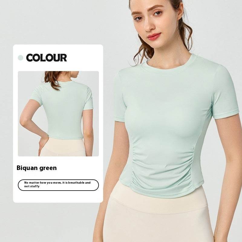 Women's Fashion Slim Fit Slimming Quick-drying Exercise Top - MYLUXURY LANE ENTERPRISE