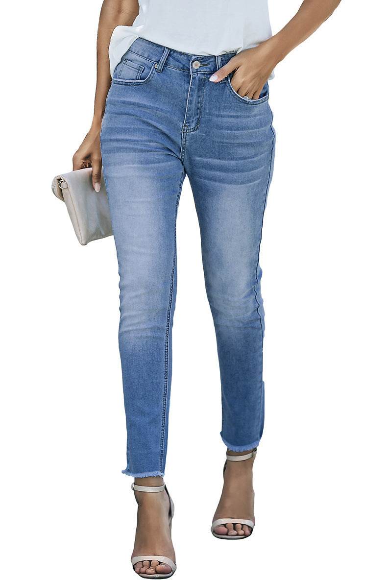 European And American Washed Jeans For Women - MYLUXURY LANE ENTERPRISE