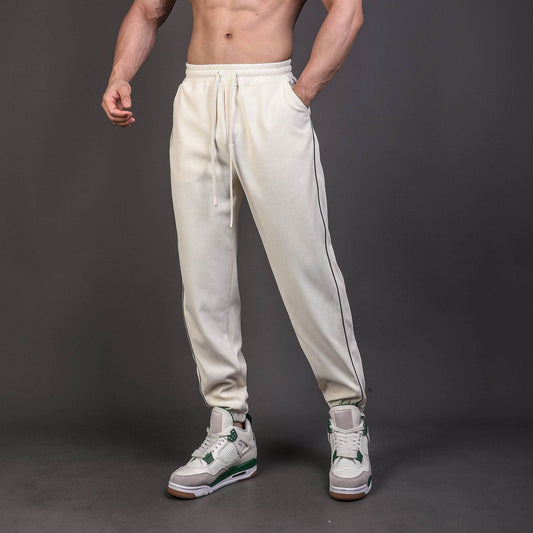 Running Training Reflective Ankle-tied Slim Fit Exercise Casual Pants Men - MYLUXURY LANE ENTERPRISE