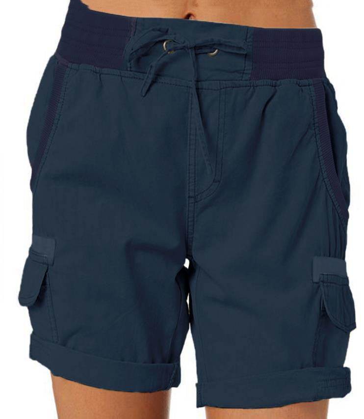 Women's Casual High Waist Cargo Shorts - MYLUXURY LANE ENTERPRISE