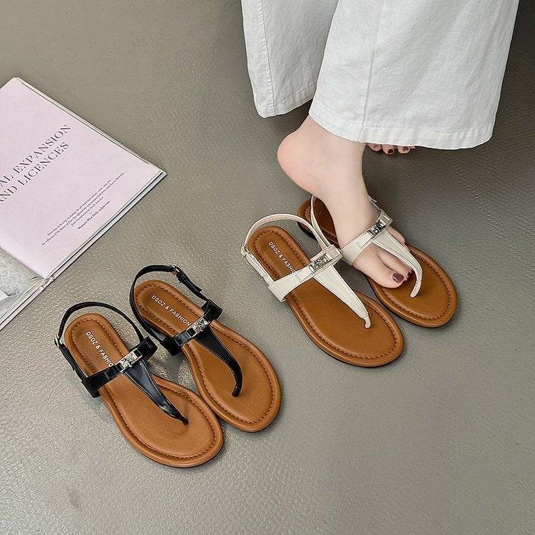 Women's Flat Sandals Summer New Strap - MYLUXURY LANE ENTERPRISE