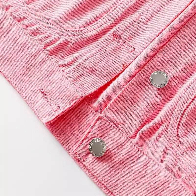 Women's Color Denim Waistcoat Vest Short - MYLUXURY LANE ENTERPRISE