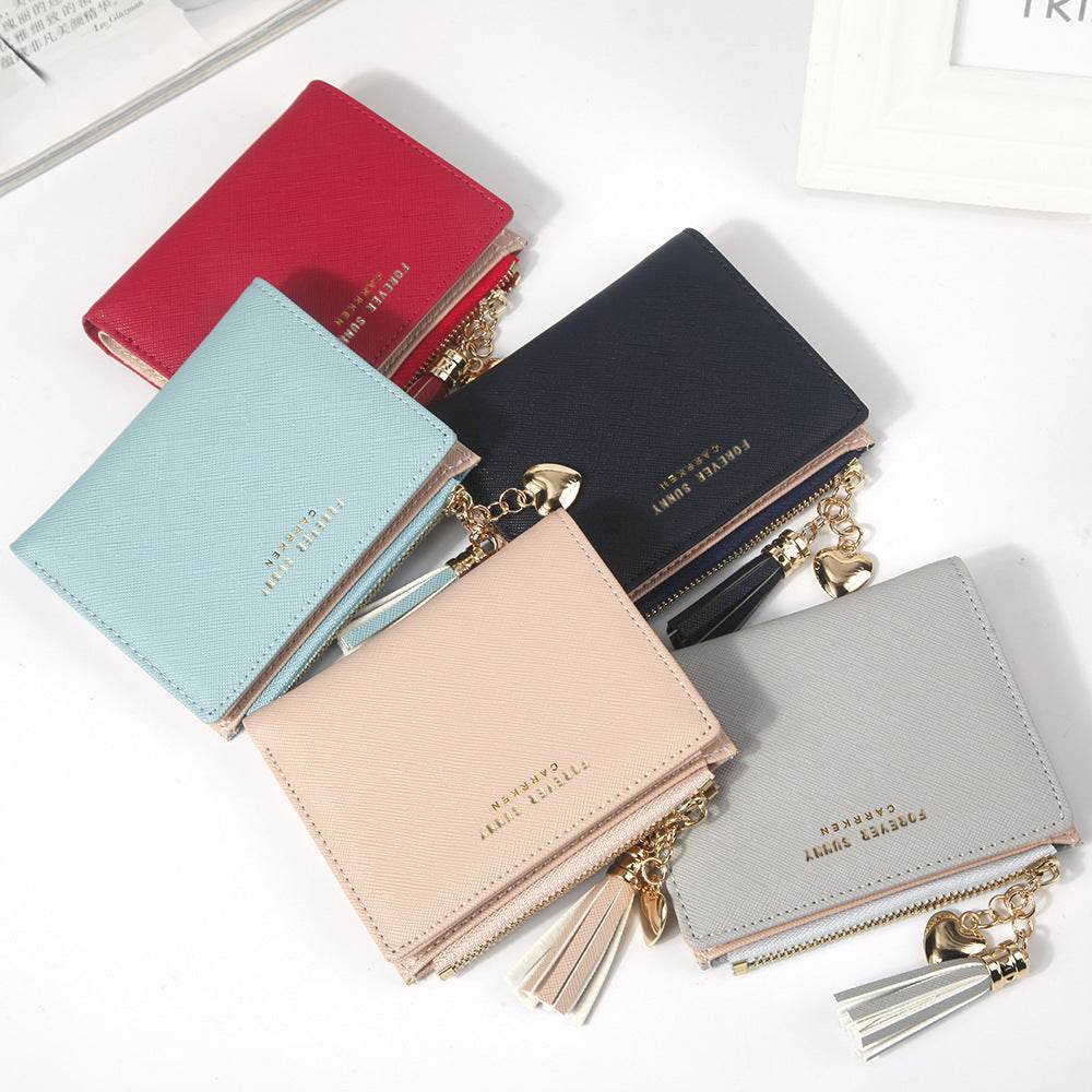 Women's Wallet Short Style Fashion Vertical Style - MYLUXURY LANE ENTERPRISE